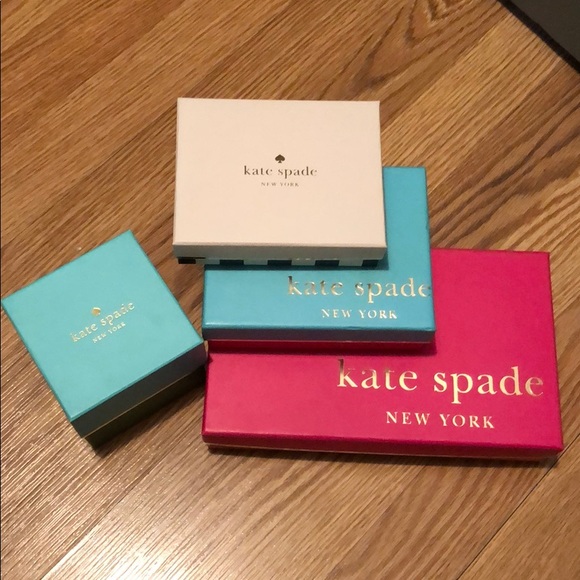 Kate spade gift boxes (empty)